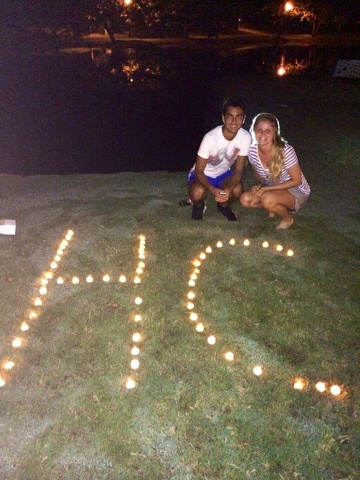 Emilio Abarca, boyfriend of Shelby Woolston asked her to homecoming by lighting an abundant amount of candles by the lake and spelling out homecoming. Shelby was so shocked and surprised that it made the moment incredible to see. Shelby said, “Honestly I didn’t even see this coming.” Homecoming is closer than you think so boys you better step up your game before it’s too late. 
