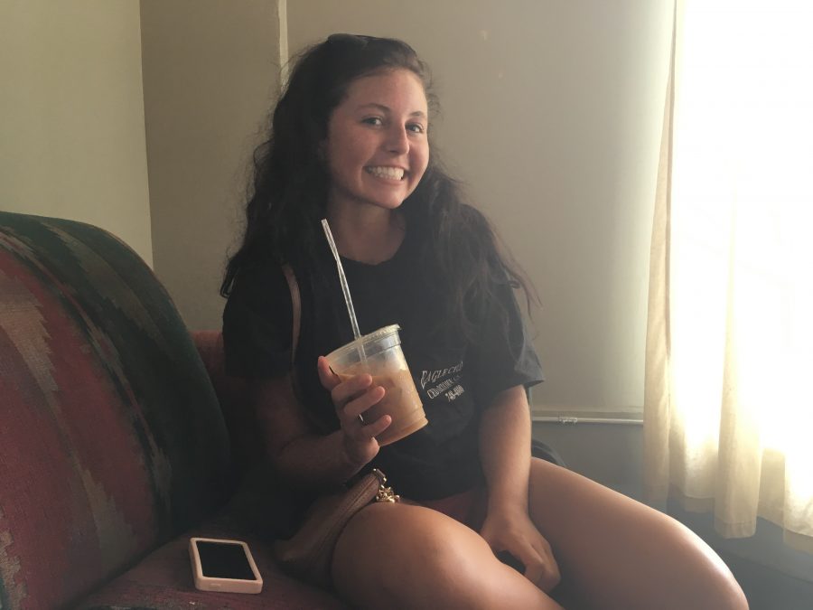Annakate Cagle 17 sits in one of her favorite coffee shops, Swift & Finch, and discusses her plans for the future. 