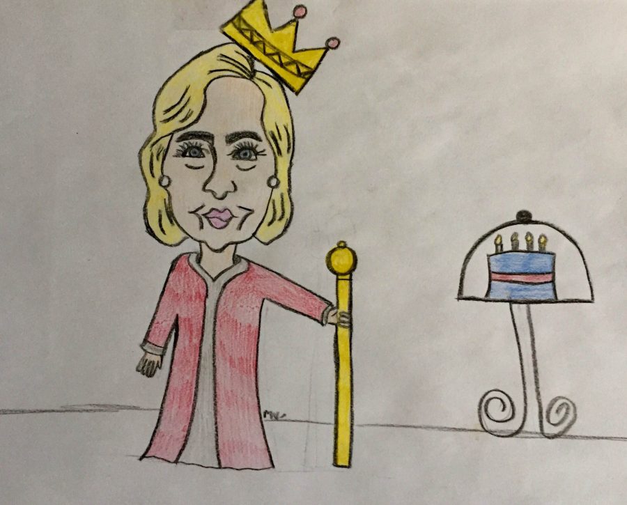 Hillary Clinton political cartoon