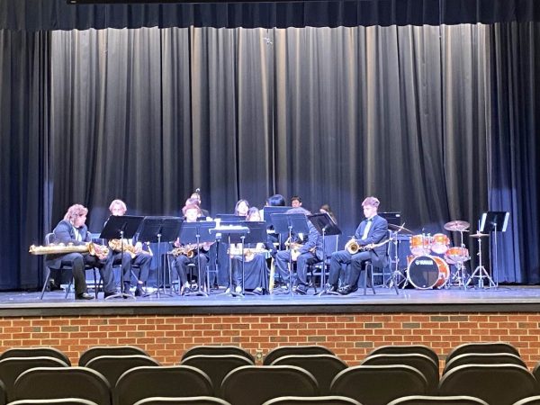 Jazz Band Performs in Cartersville for Evaluation