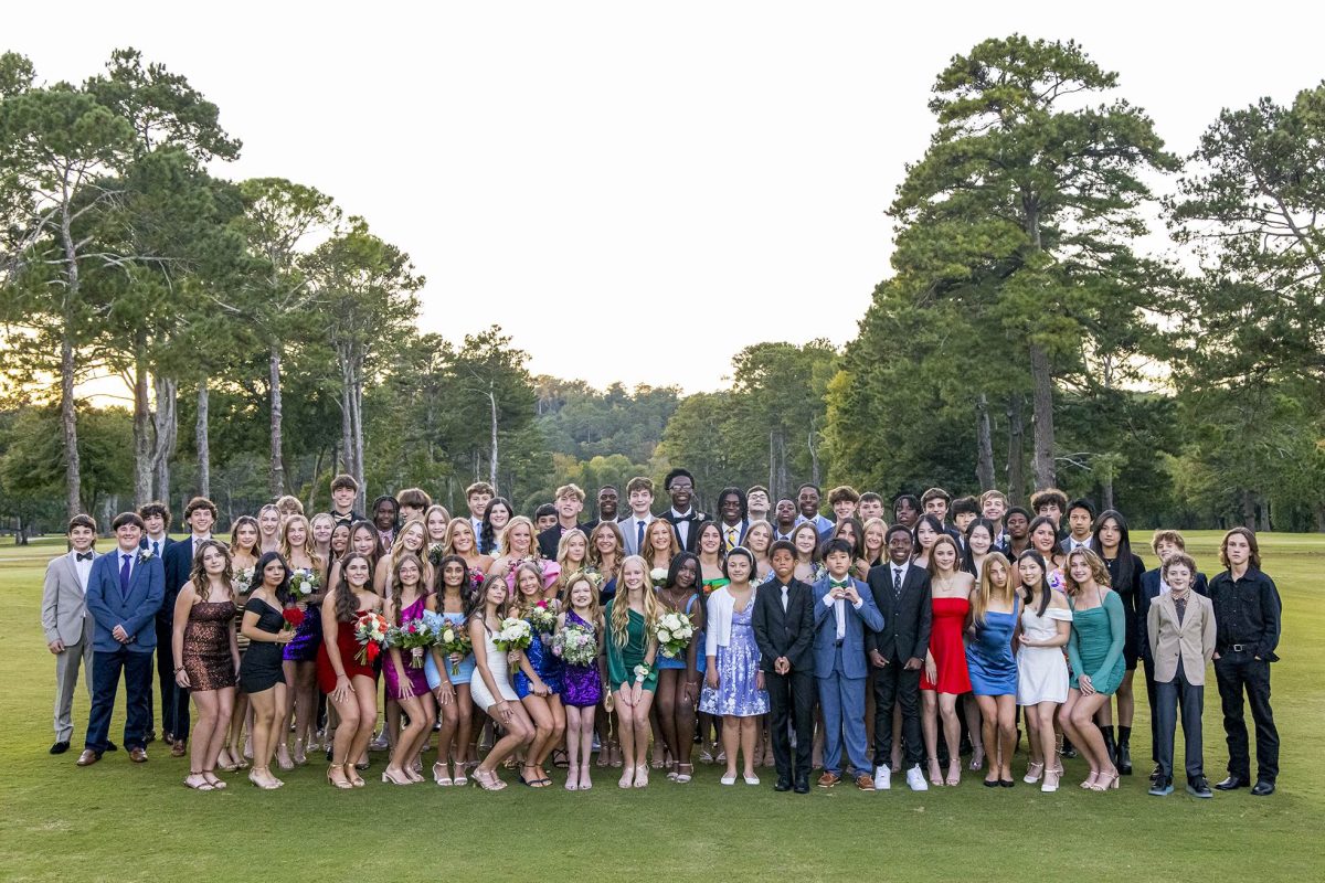 Freshman class of 2028 at the Coosa Country Club