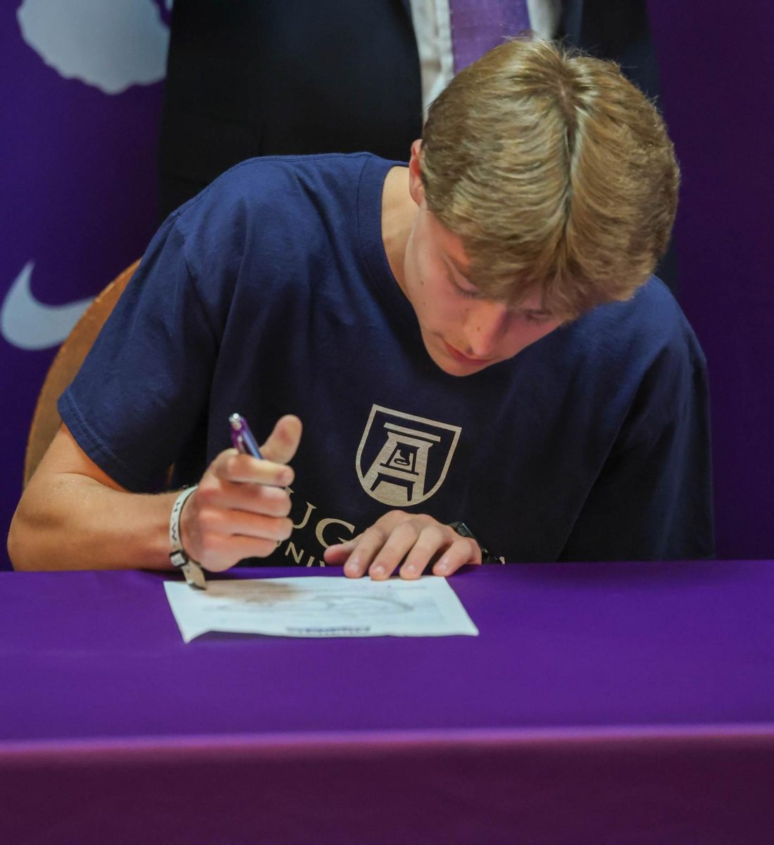 Senior Brock Ferguson signs to Augusta University.