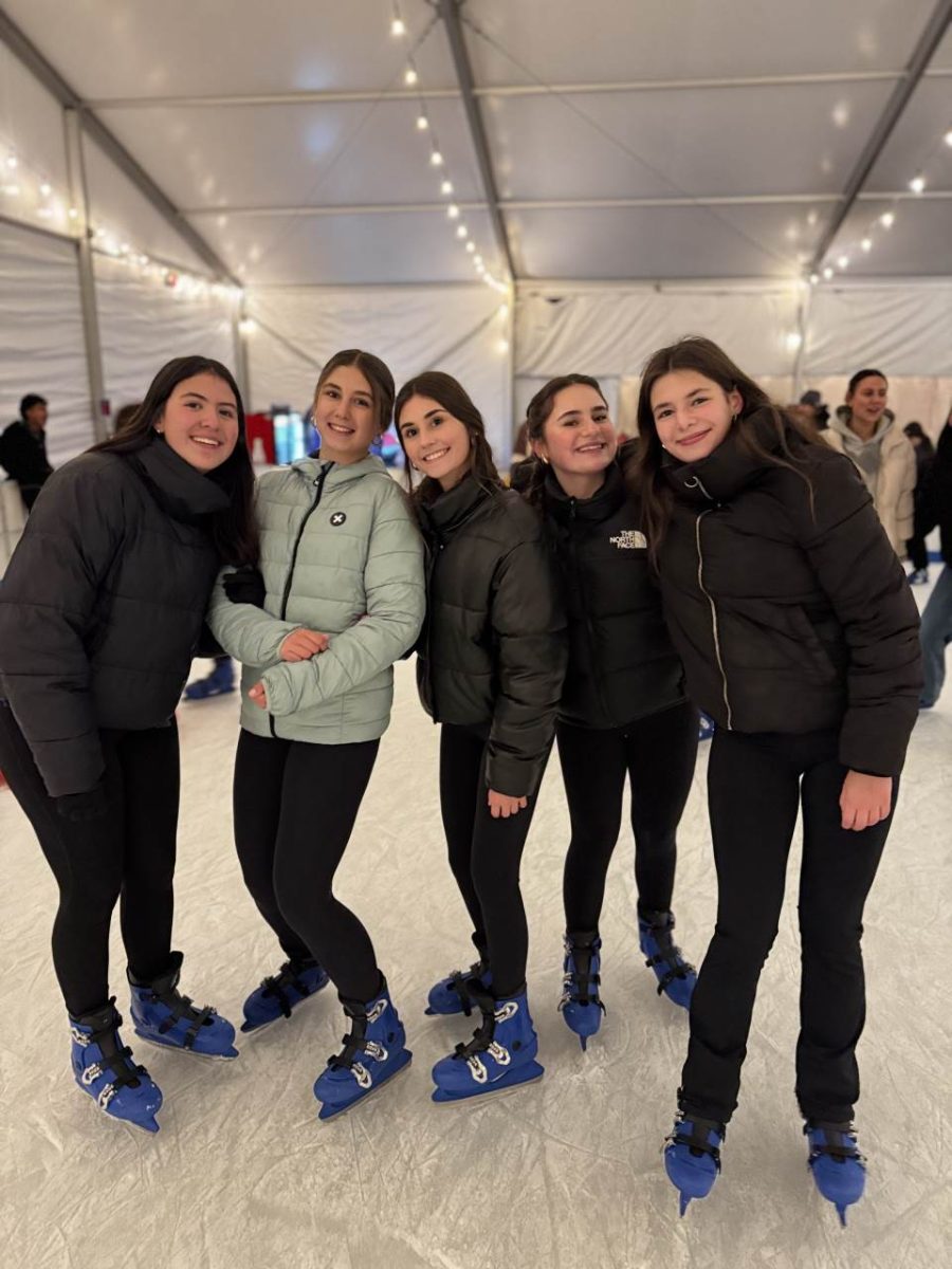 From left to right: Isabella Marquez ('28), Blanca Garcia ('27), Maria Garcia ('27), Adriana Rodriguez-Maribona Garcia ('27) and Carolina Menendez Suarez ('27).