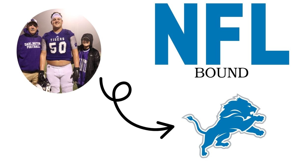 Darlington alumni Tate Ratledge drafted to the Detroit Lions