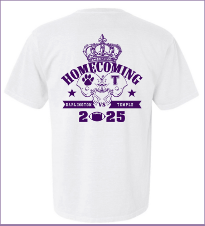 Gracie Cowan's winning homecoming t-shirt design