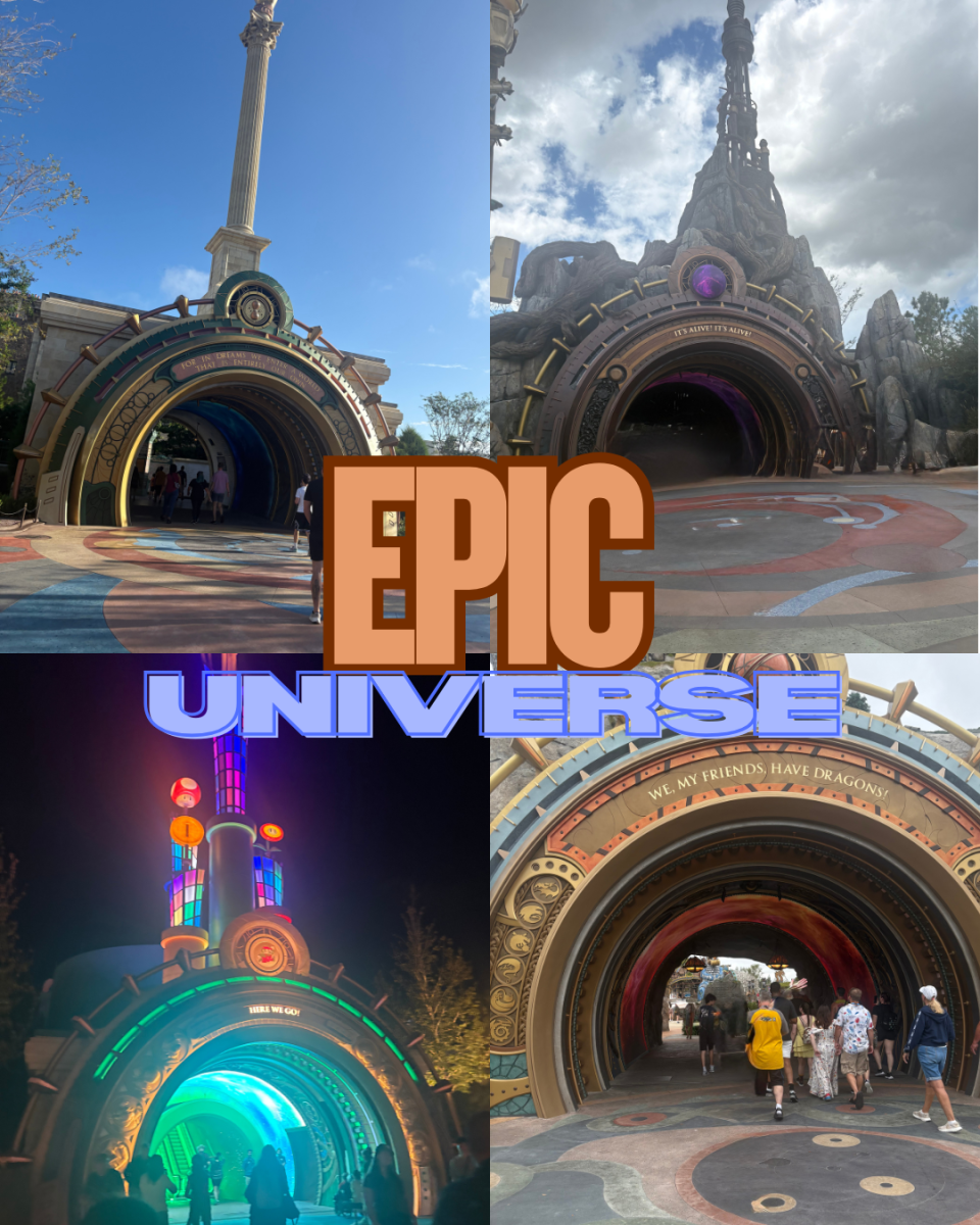 Four portals in Epic Universe.