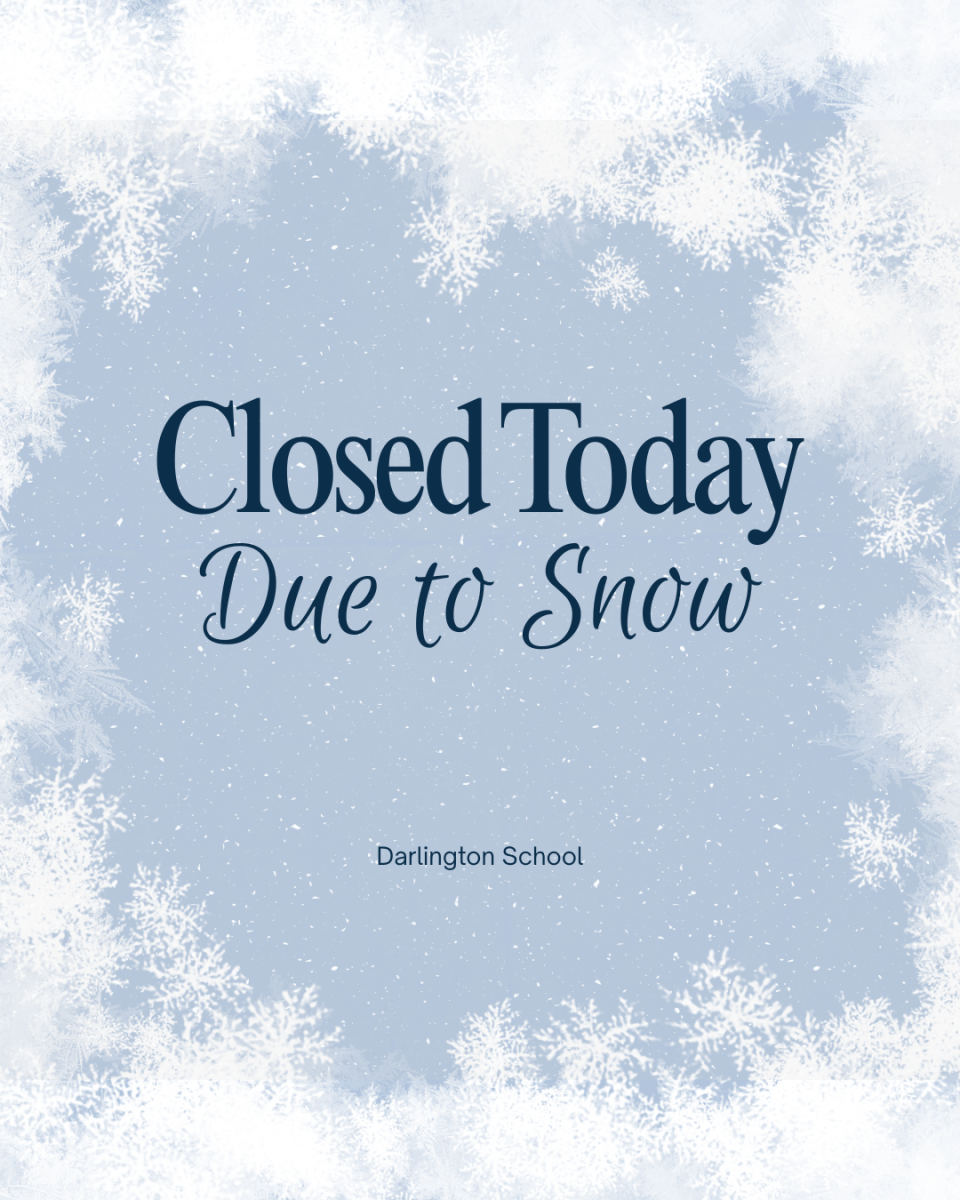 School Closed Due to Snow.
